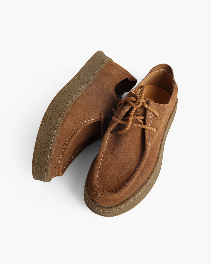 Scarpe da città in camoscio premium