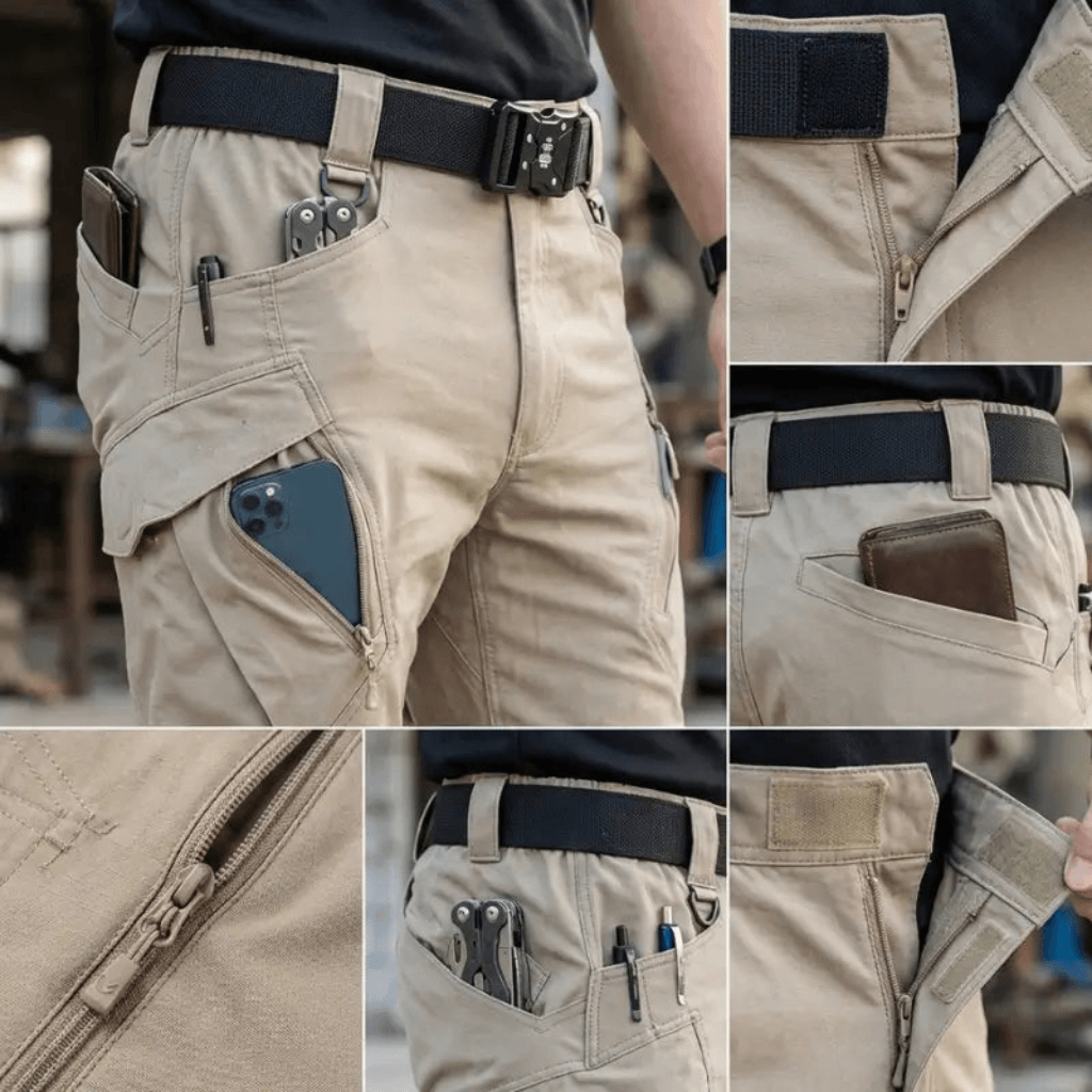 Essential Tactical Cargo Pants + Free Tactical Belt