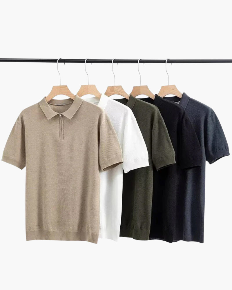 Polo zip-up Marbella