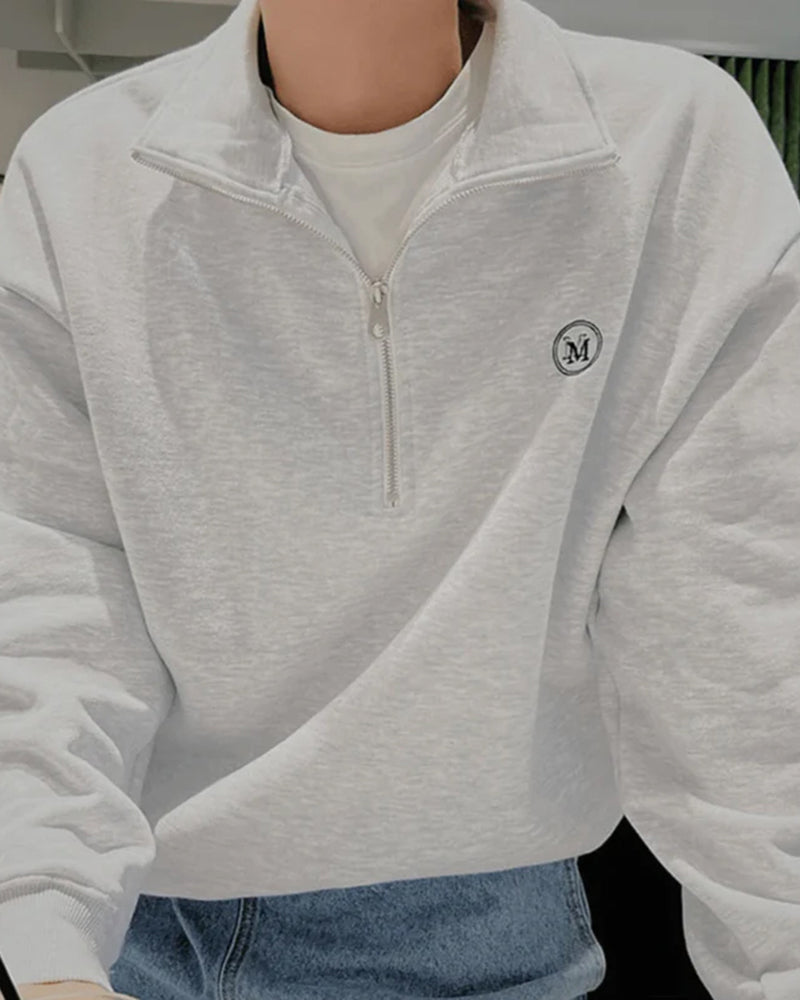 Zip-up in Cotone Miami