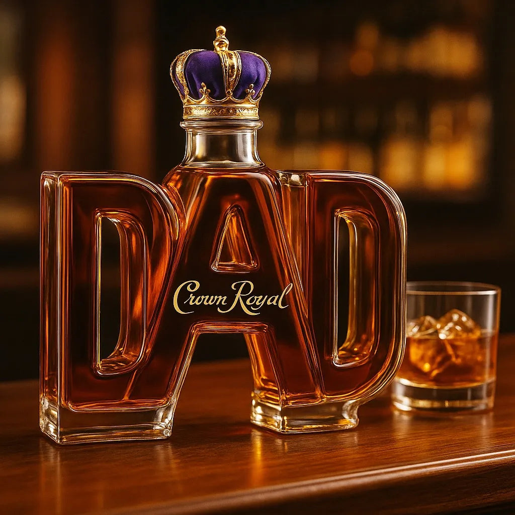 Jack Daniel's Whiskey Flask - Dad Edition