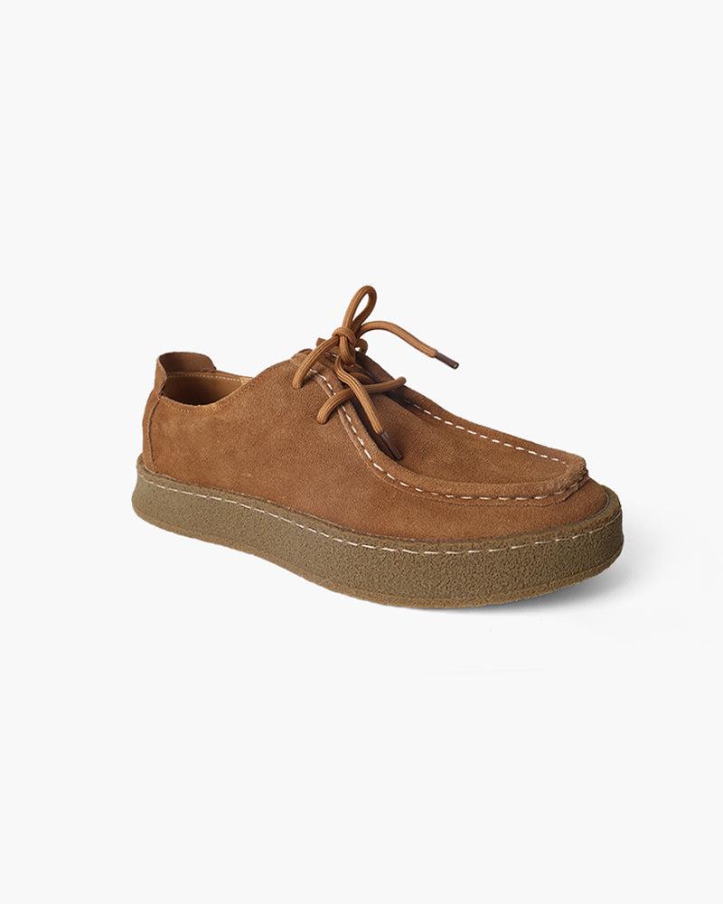 Scarpe da città in camoscio premium