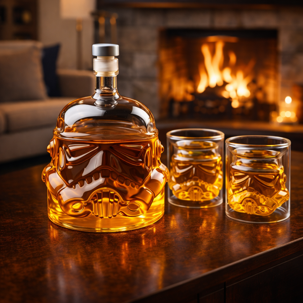 Whisky Tasting Set: Elegant Decanter and Glasses