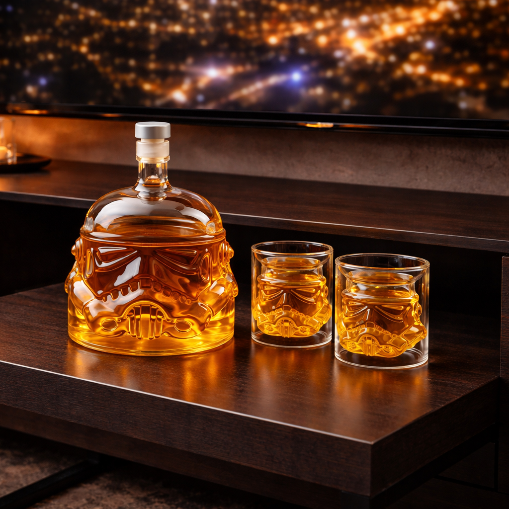 Whisky Tasting Set: Elegant Decanter and Glasses