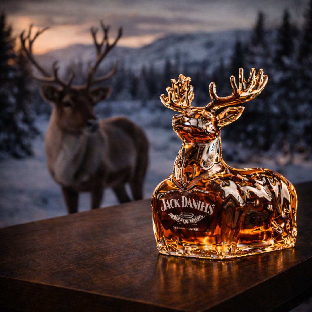 Jack Daniel's Whisky - Christmas Reindeer Edition: The Perfect Festive Gift