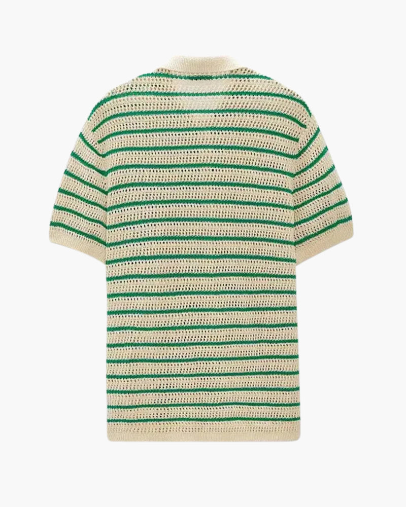 Marbella - Camicia in Maglia con Bottoni